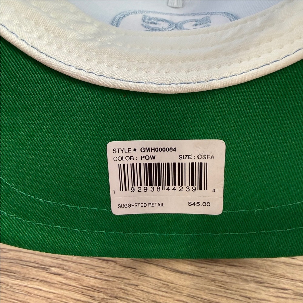 G/Fore Soutache Knit Interlock Tall Trucker Hat, Adjustable, One Size Blue NWT - Picture 8 of 9